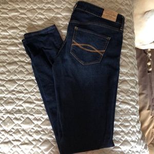 The A&F super skinny jean